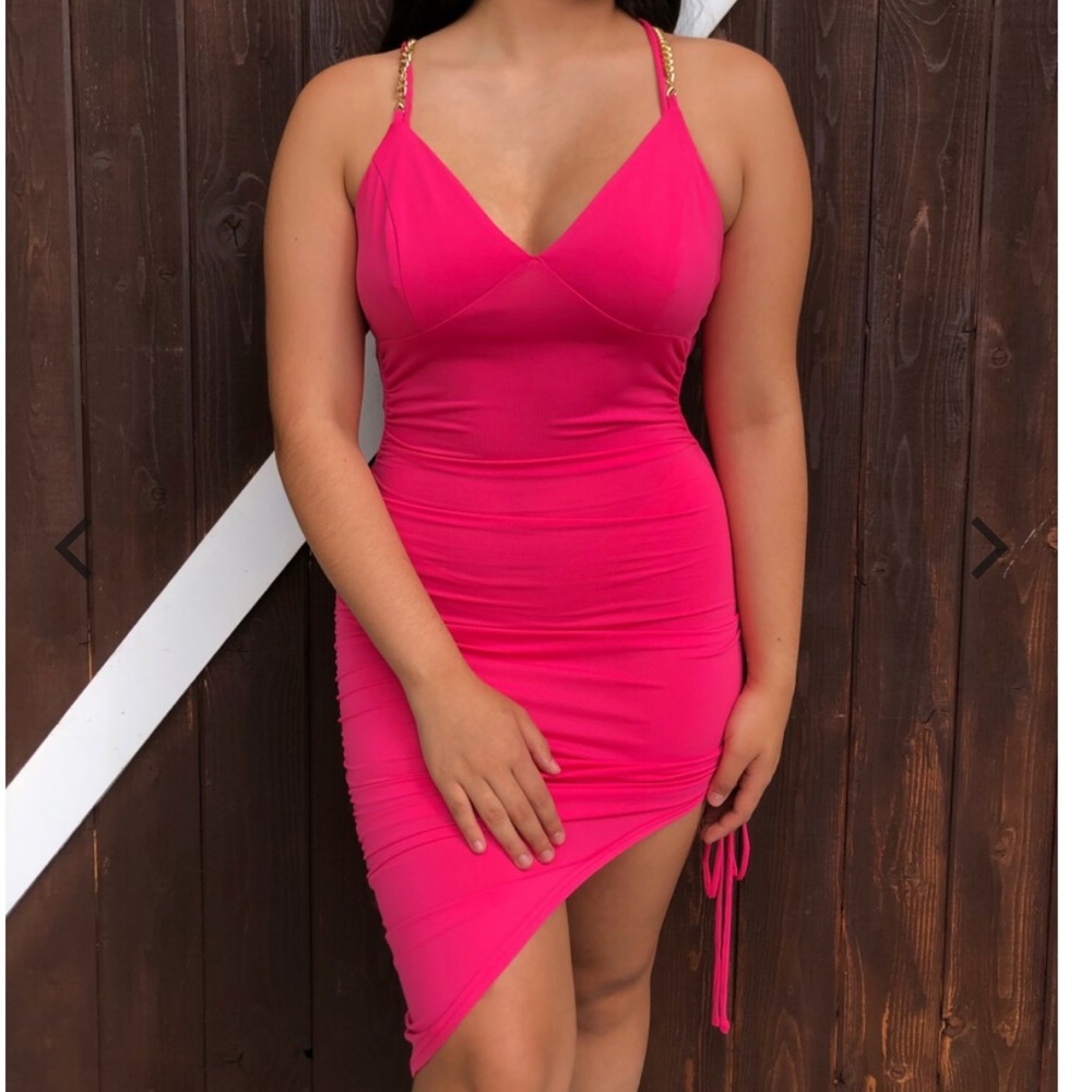 Bodycon, Spaghetti Straps are adjustable